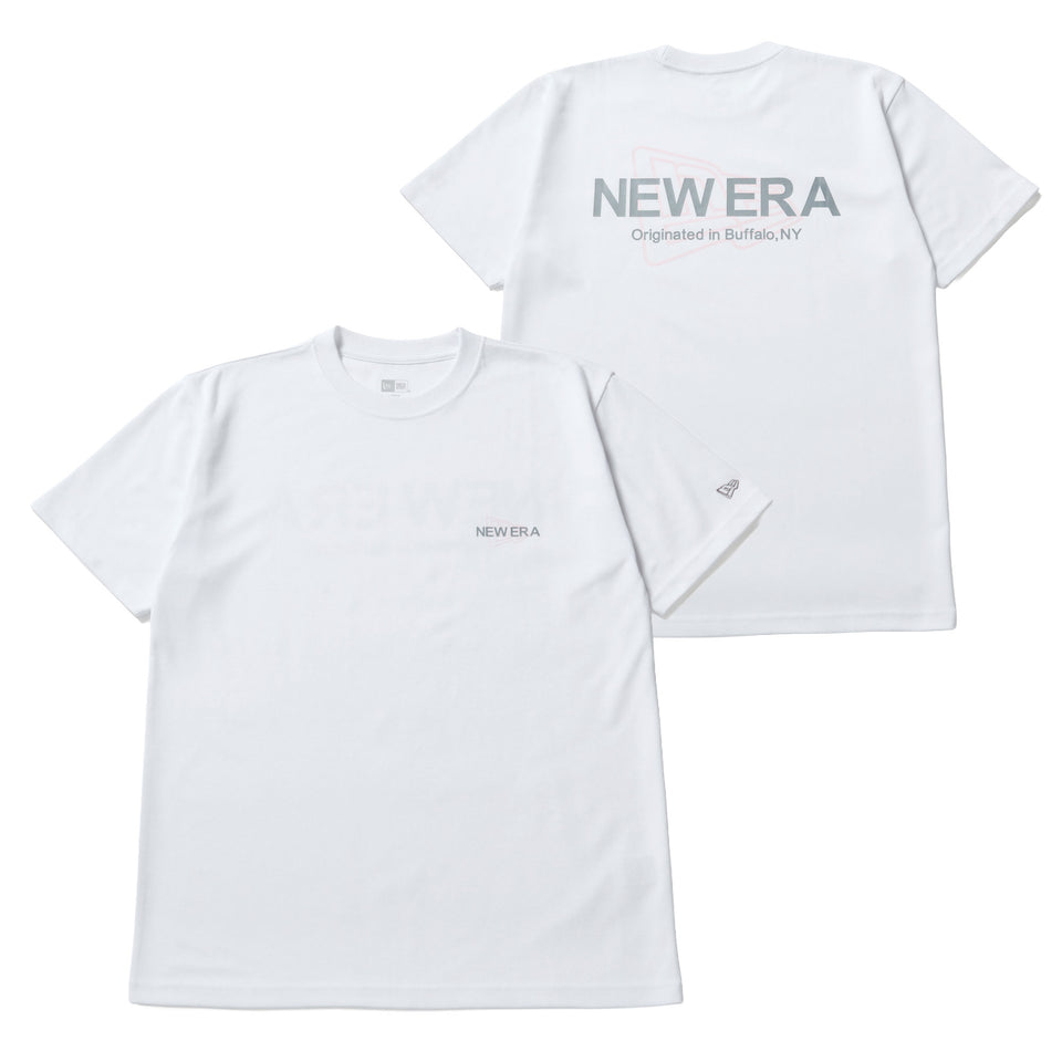 半袖 パフォーマンス Tシャツ Buffalo Est. ホワイト | ニューエラ