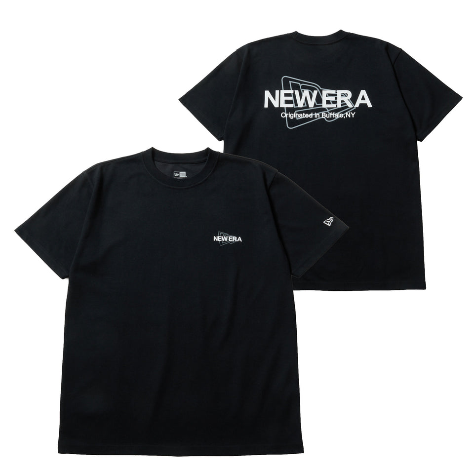 半袖 パフォーマンス Tシャツ Buffalo Est. ブラック