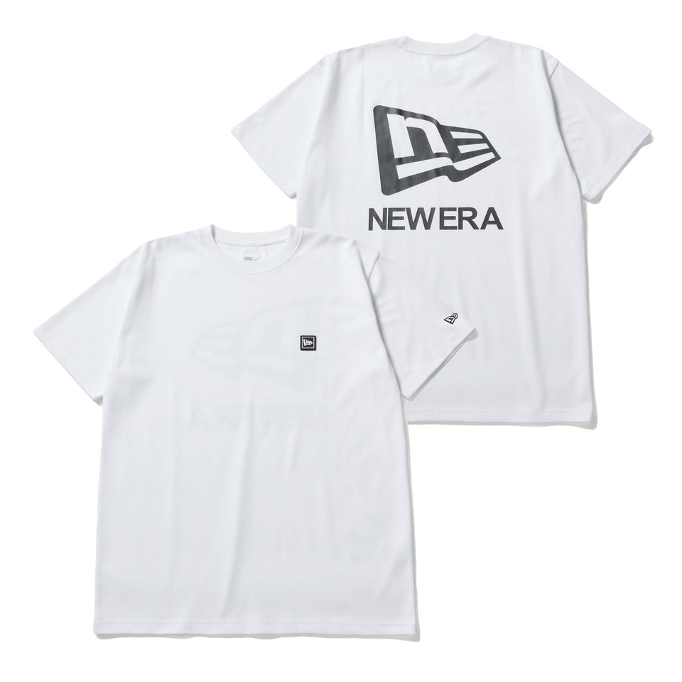 半袖 パフォーマンス Tシャツ Flag & Wordmark ホワイト