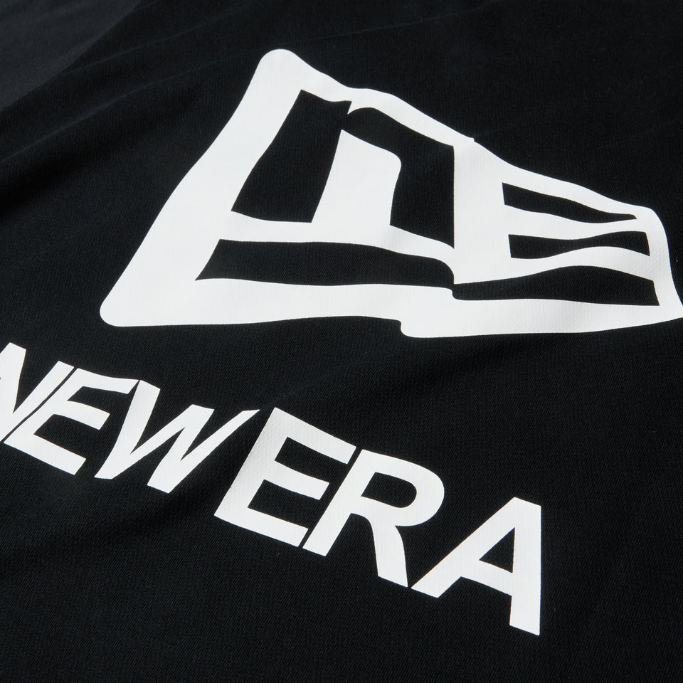 半袖 パフォーマンス Tシャツ Flag & Wordmark ブラック | NEW ERA ニューエラ公式オンラインストア