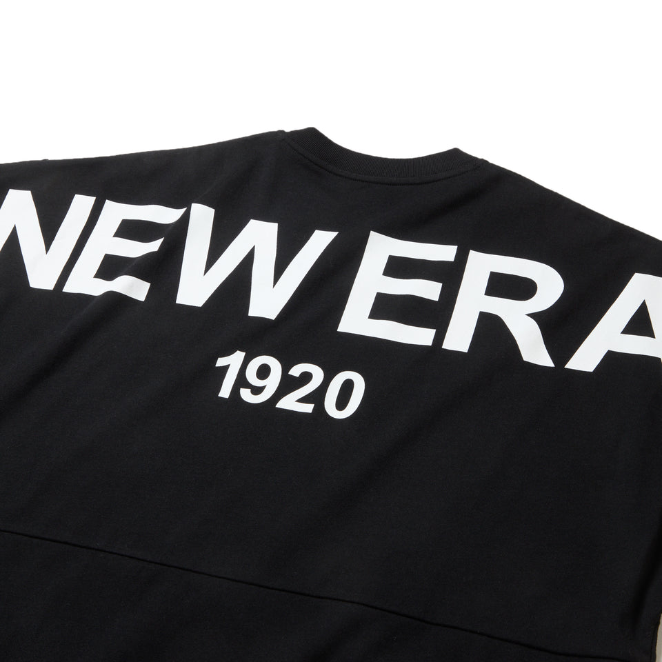 半袖 オーバーサイズド ドロップショルダー Tシャツ NEW ERA 1920 ブラック | NEW ERA ニューエラ公式オンラインストア