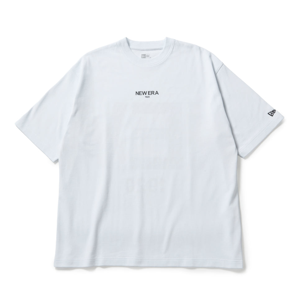 半袖 オーバーサイズド コットン Tシャツ Zoom Up Logo ホワイト | NEW ERA ニューエラ公式オンラインストア
