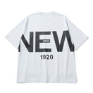 半袖 オーバーサイズド コットン Tシャツ Zoom Up Logo ホワイト | NEW ERA ニューエラ公式オンラインストア
