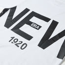 半袖 オーバーサイズド コットン Tシャツ Zoom Up Logo ホワイト | NEW ERA ニューエラ公式オンラインストア