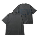半袖 オーバーサイズド コットン Tシャツ Zoom Up Logo グラファイト