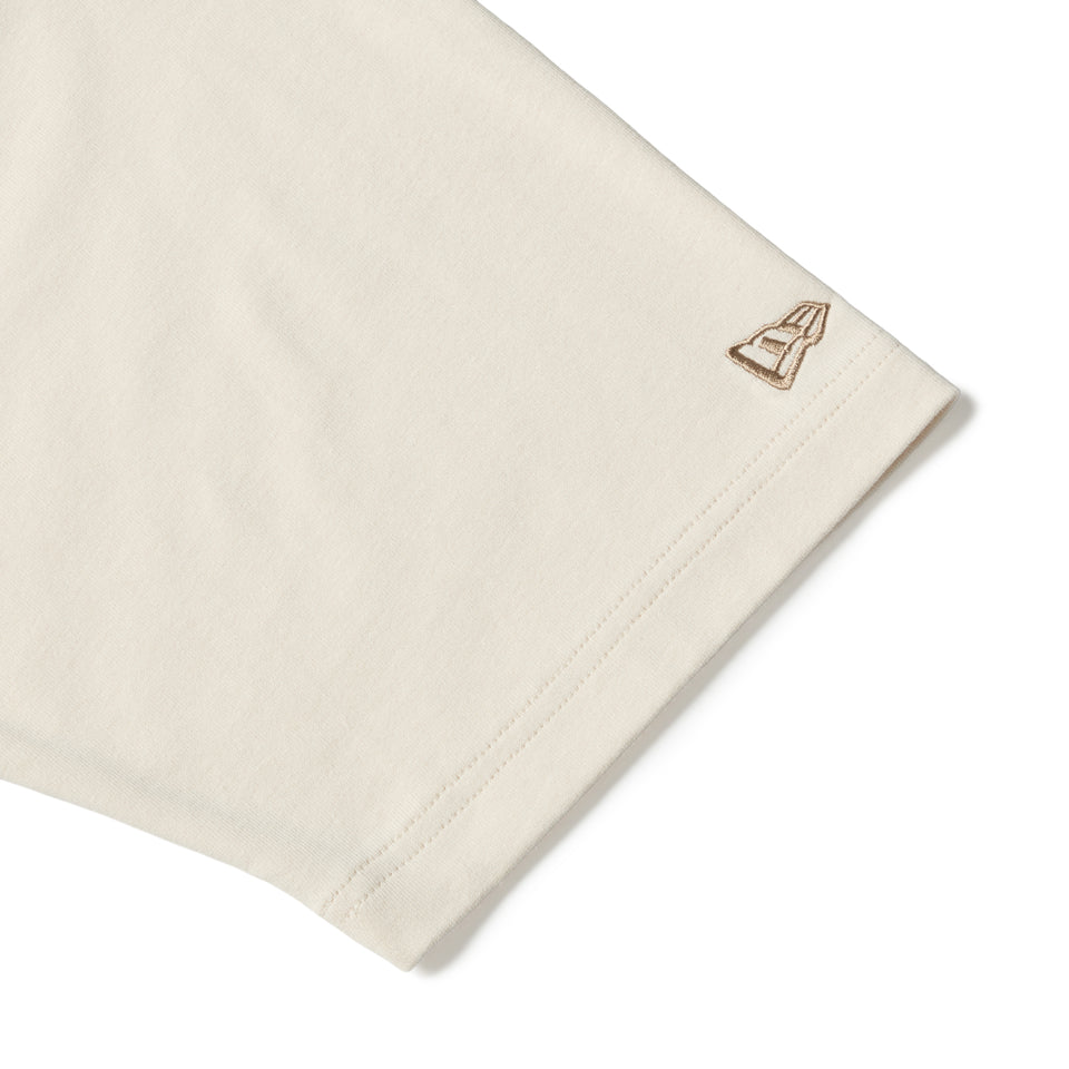 半袖 オーバーサイズド コットン Tシャツ Zoom Up Logo クリーム | NEW ERA ニューエラ公式オンラインストア