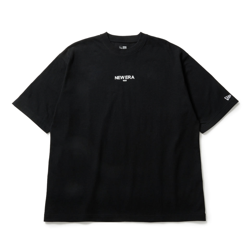 半袖 オーバーサイズド コットン Tシャツ Zoom Up Logo ブラック | NEW ERA ニューエラ公式オンラインストア