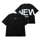 半袖 オーバーサイズド コットン Tシャツ Zoom Up Logo ブラック | NEW ERA ニューエラ公式オンラインストア