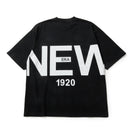 半袖 オーバーサイズド コットン Tシャツ Zoom Up Logo ブラック | NEW ERA ニューエラ公式オンラインストア