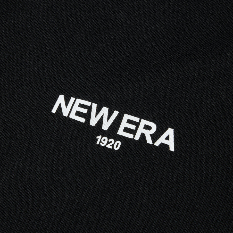 半袖 オーバーサイズド コットン Tシャツ Zoom Up Logo ブラック | NEW ERA ニューエラ公式オンラインストア
