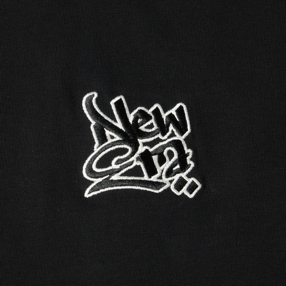 半袖 オーバーサイズド コットン Tシャツ Wall Art ブラック | NEW ERA ニューエラ公式オンラインストア