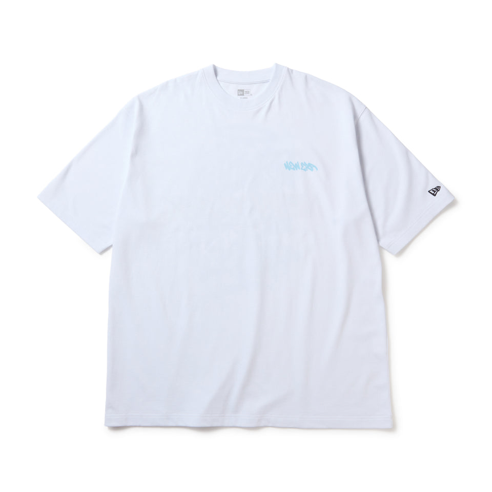 半袖 オーバーサイズド コットン Tシャツ Tagging ホワイト