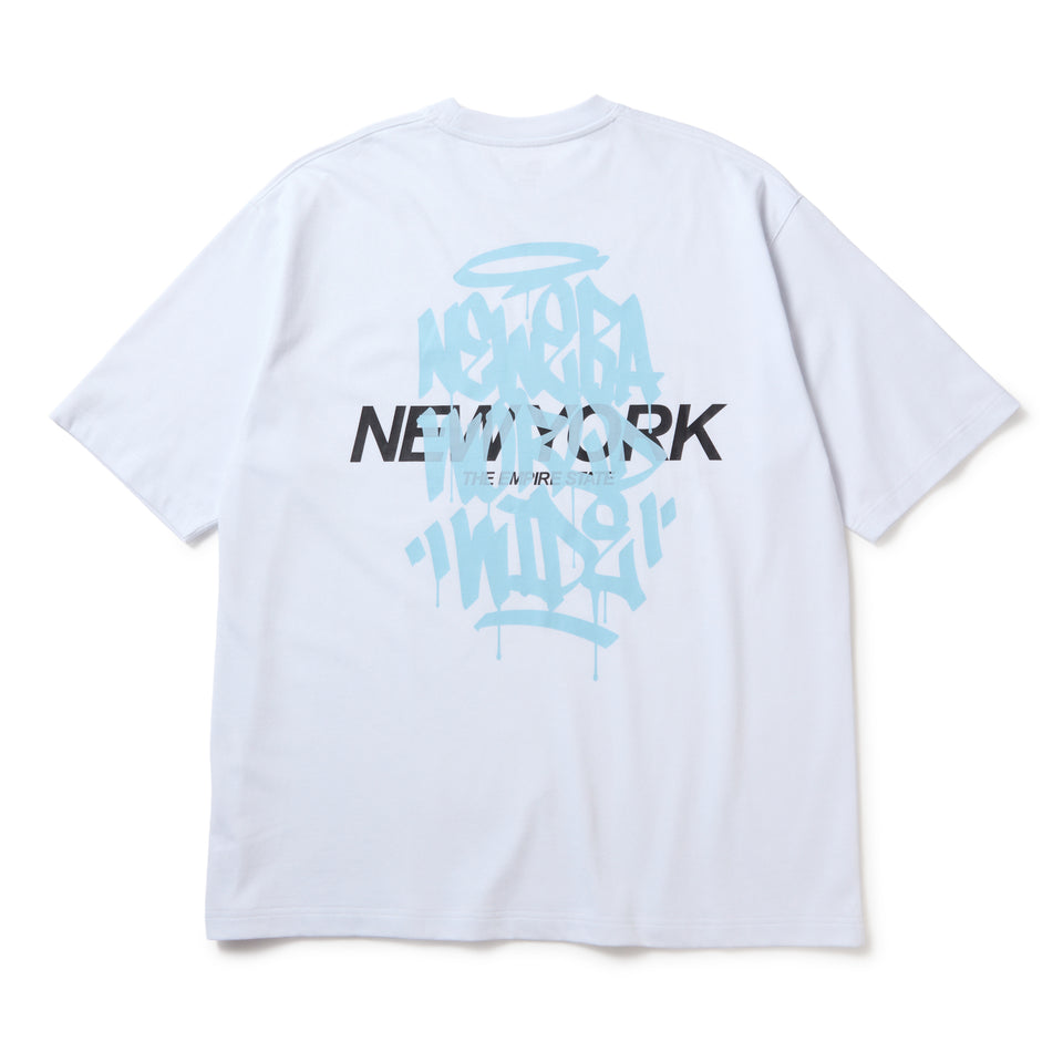 半袖 オーバーサイズド コットン Tシャツ Tagging ホワイト