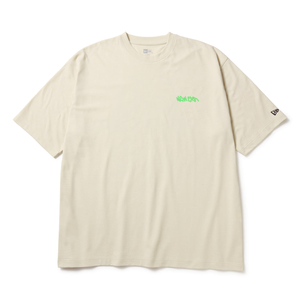 半袖 オーバーサイズド コットン Tシャツ Tagging クリーム | NEW ERA ニューエラ公式オンラインストア