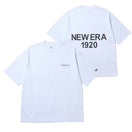半袖 オーバーサイズド コットン Tシャツ NEW ERA 1920 ホワイト