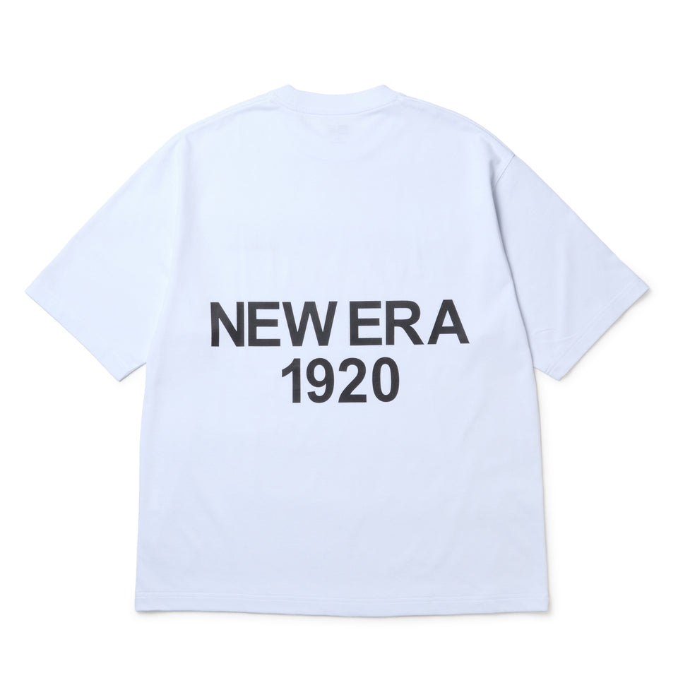 半袖 オーバーサイズド コットン Tシャツ NEW ERA 1920 ホワイト | NEW ERA ニューエラ公式オンラインストア
