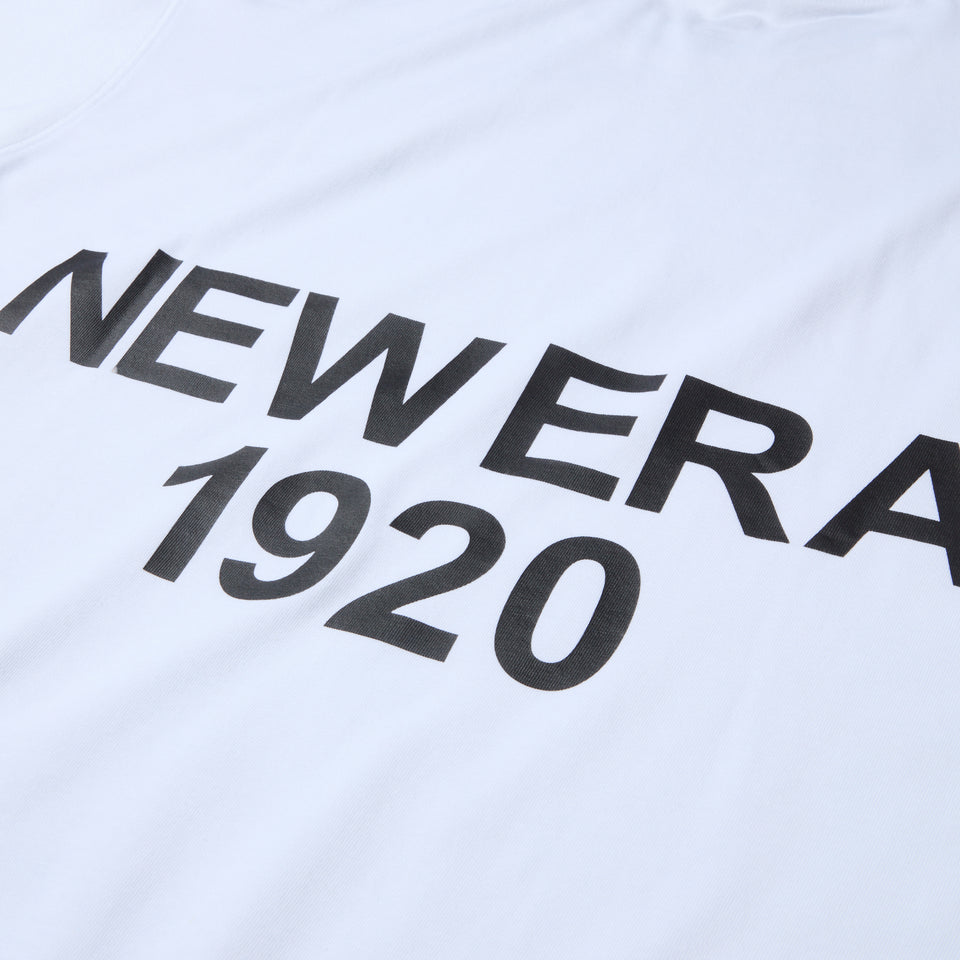 半袖 オーバーサイズド コットン Tシャツ NEW ERA 1920 ホワイト | NEW ERA ニューエラ公式オンラインストア