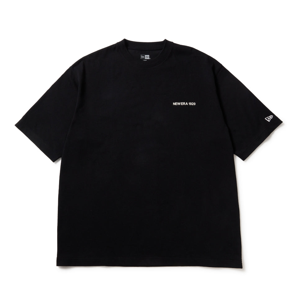 半袖 オーバーサイズド コットン Tシャツ NEW ERA 1920 ブラック
