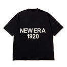 半袖 オーバーサイズド コットン Tシャツ NEW ERA 1920 ブラック | NEW ERA ニューエラ公式オンラインストア