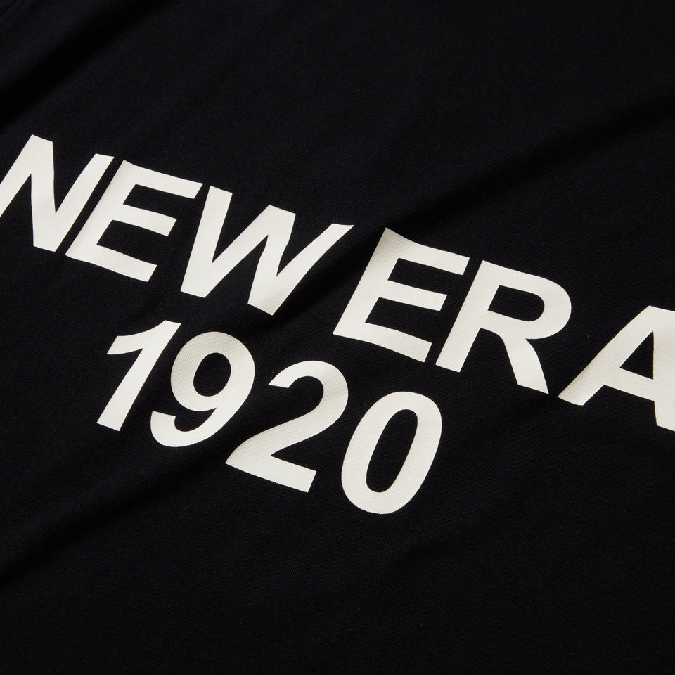 半袖 オーバーサイズド コットン Tシャツ NEW ERA 1920 ブラック | NEW ERA ニューエラ公式オンラインストア