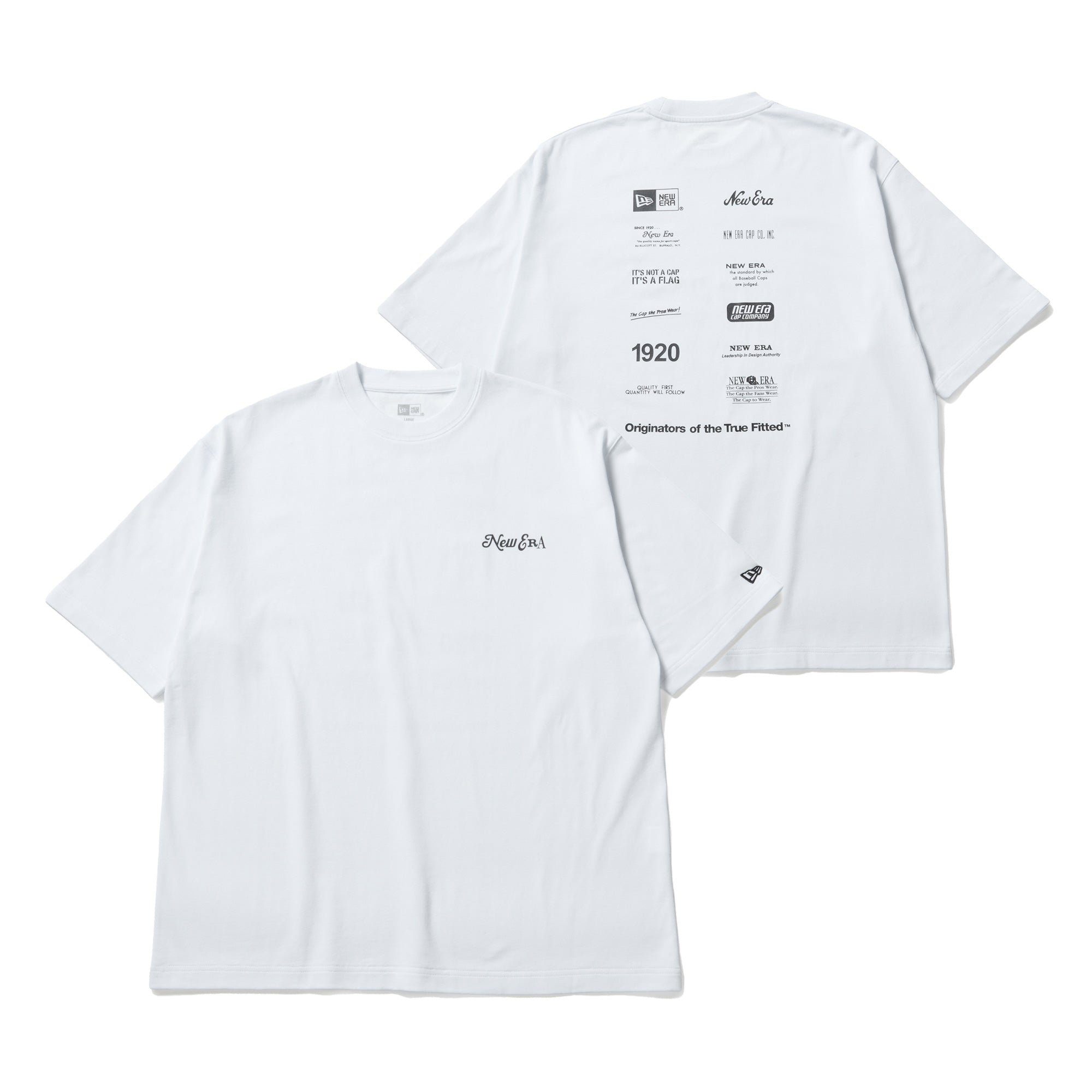 半袖 オーバーサイズド コットン Tシャツ Logo Archive ホワイト