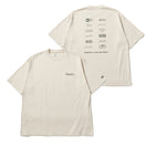 半袖 オーバーサイズド コットン Tシャツ Logo Archive クリーム