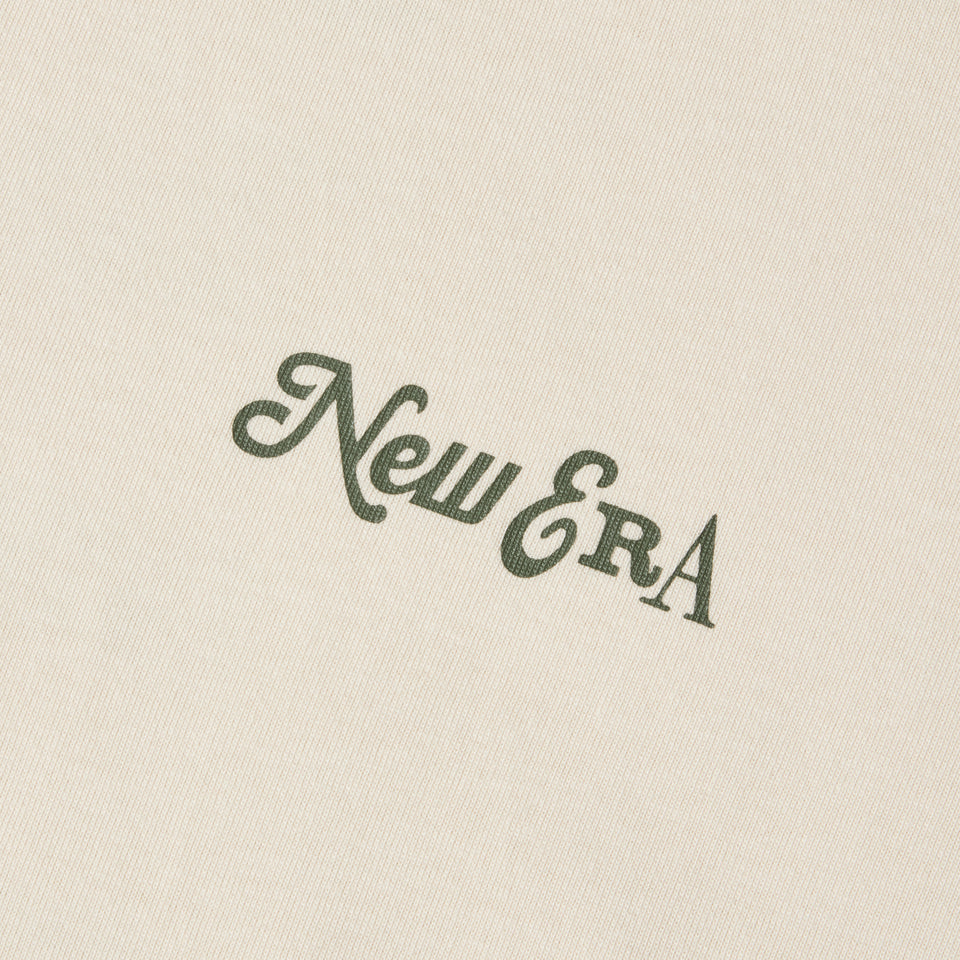 半袖 オーバーサイズド コットン Tシャツ Logo Archive クリーム | NEW ERA ニューエラ公式オンラインストア