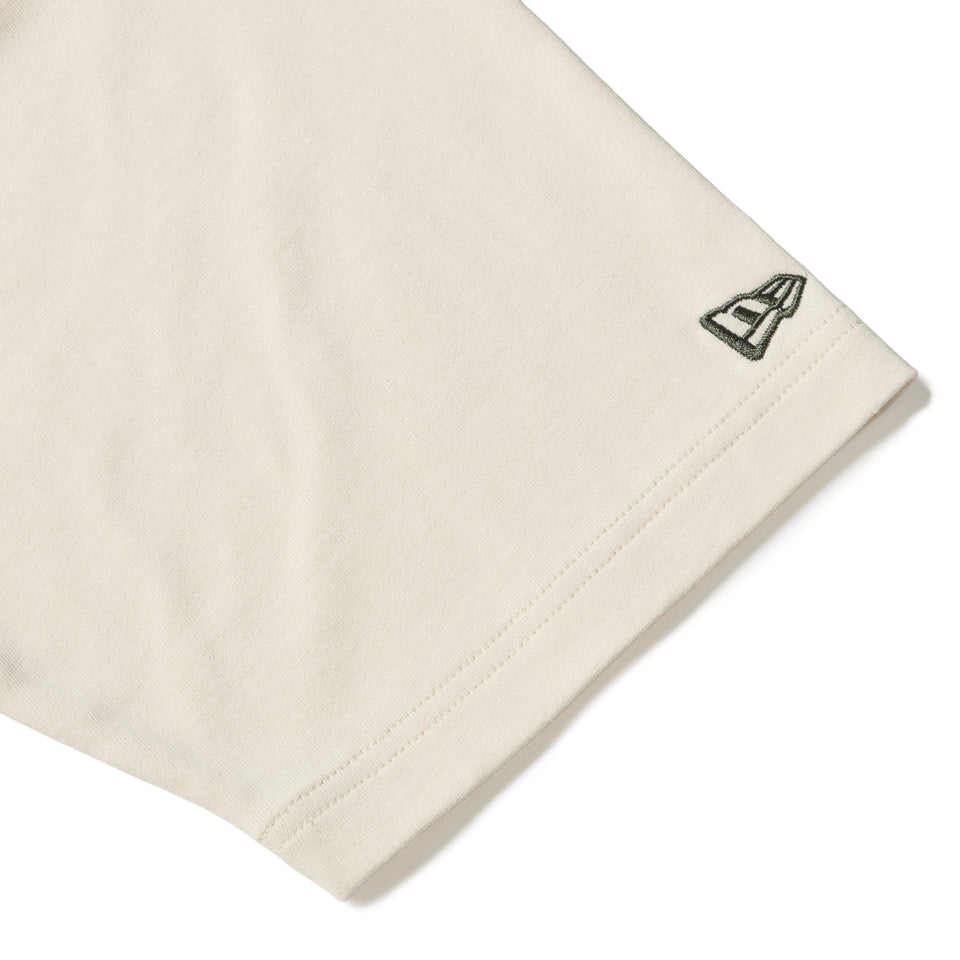 半袖 オーバーサイズド コットン Tシャツ Logo Archive クリーム | NEW ERA ニューエラ公式オンラインストア