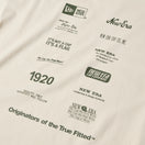 半袖 オーバーサイズド コットン Tシャツ Logo Archive クリーム | NEW ERA ニューエラ公式オンラインストア