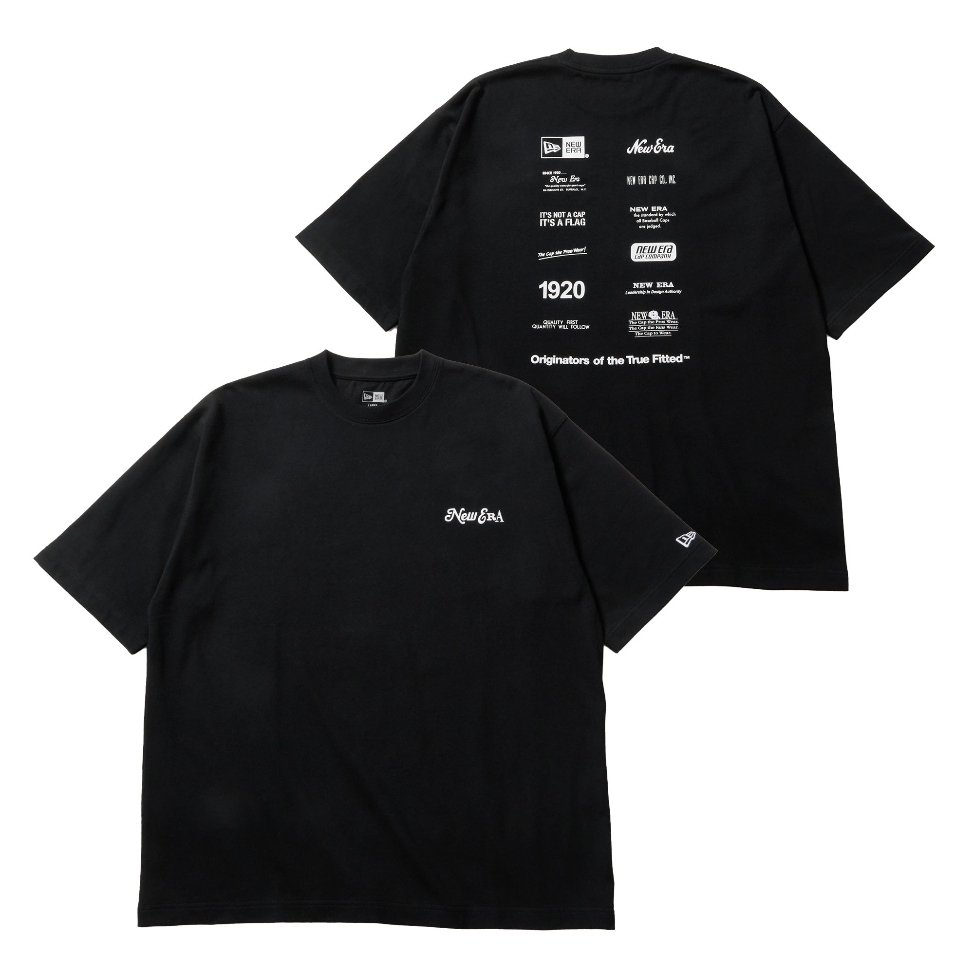半袖 オーバーサイズド コットン Tシャツ Logo Archive ブラック