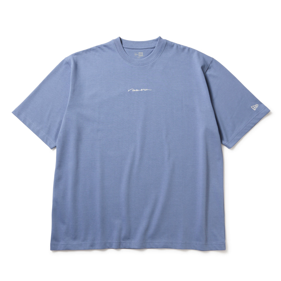 半袖 オーバーサイズド コットン Tシャツ Handwritten Logo スレート | NEW ERA ニューエラ公式オンラインストア