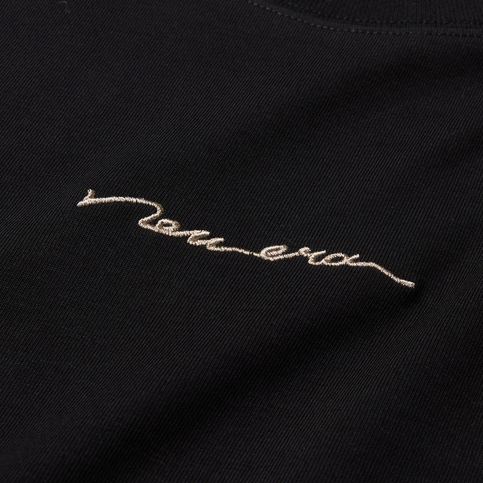 半袖 オーバーサイズド コットン Tシャツ Handwritten Logo ブラック | NEW ERA ニューエラ公式オンラインストア