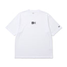 半袖 オーバーサイズド コットン Tシャツ Box Logo Embroidery ホワイト | NEW ERA ニューエラ公式オンラインストア