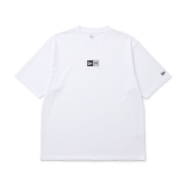 半袖 オーバーサイズド コットン Tシャツ Box Logo Embroidery