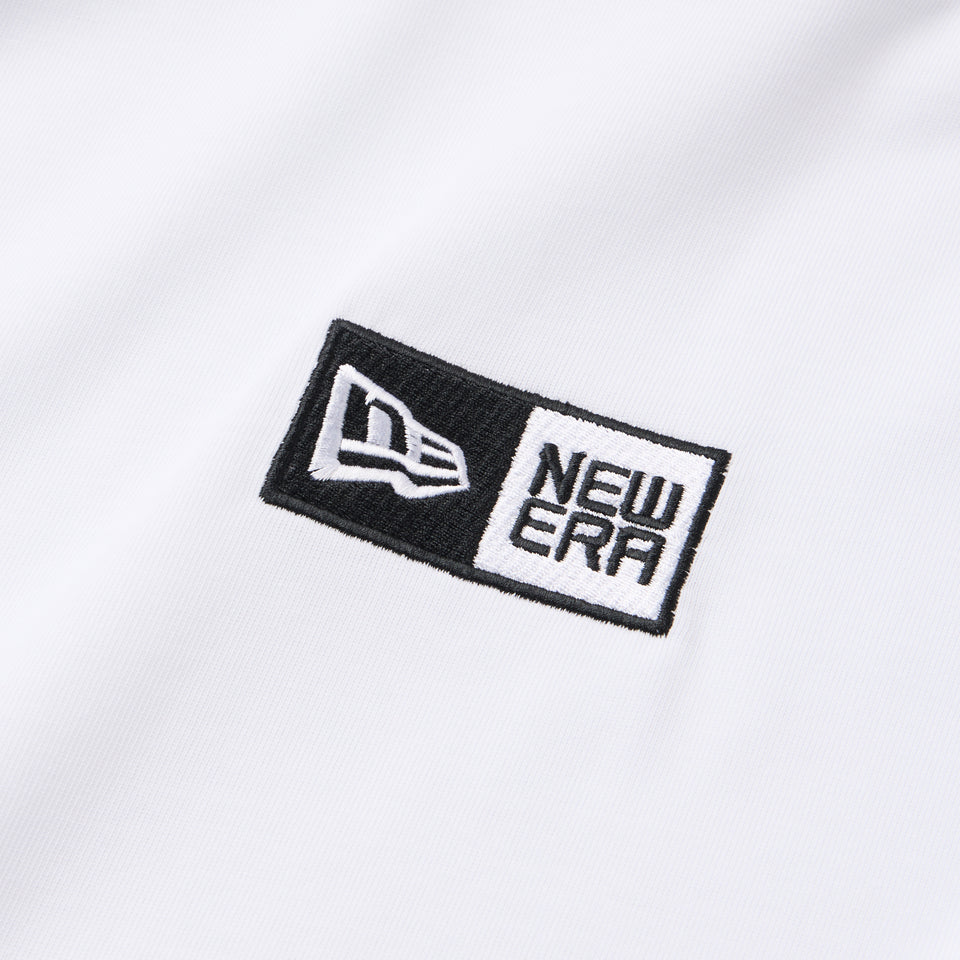 半袖 オーバーサイズド コットン Tシャツ Box Logo Embroidery ホワイト | NEW ERA ニューエラ公式オンラインストア