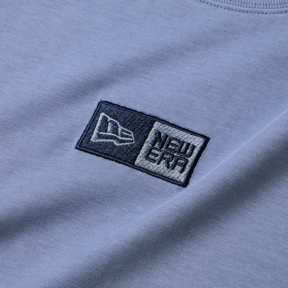 半袖 オーバーサイズド コットン Tシャツ Box Logo Embroidery スレート | NEW ERA ニューエラ公式オンラインストア