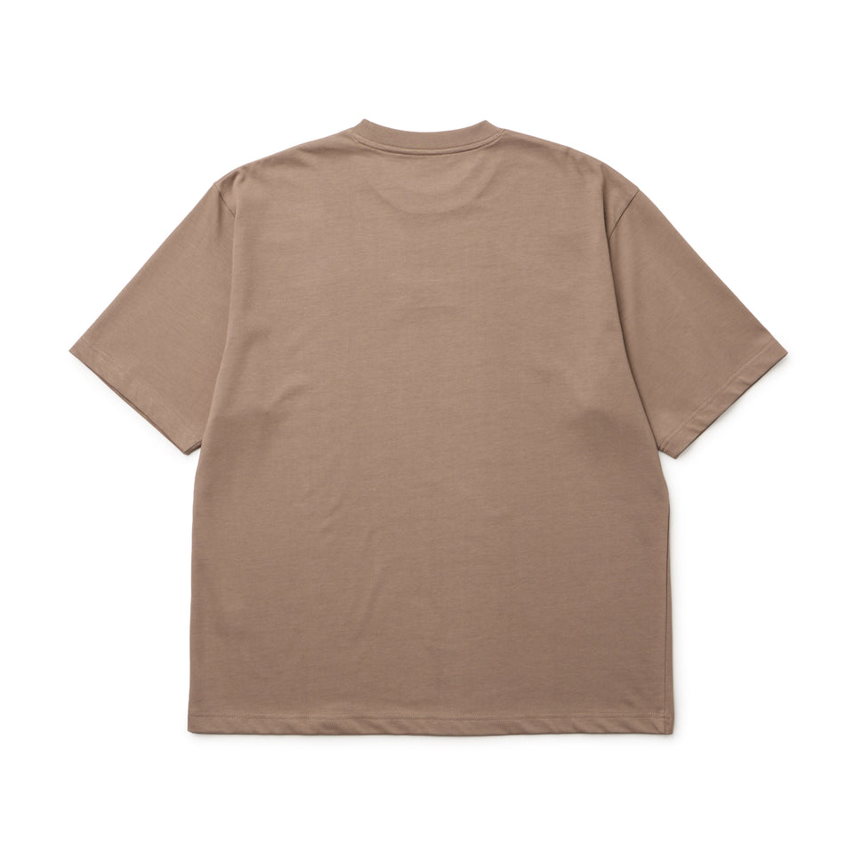 半袖 オーバーサイズド コットン Tシャツ Box Logo Embroidery ピューター | NEW ERA ニューエラ公式オンラインストア