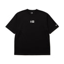 半袖 オーバーサイズド コットン Tシャツ Box Logo Embroidery ブラック | NEW ERA ニューエラ公式オンラインストア