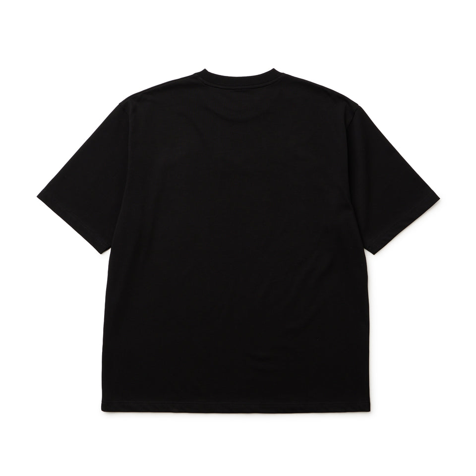 半袖 オーバーサイズド コットン Tシャツ Box Logo Embroidery ブラック | NEW ERA ニューエラ公式オンラインストア