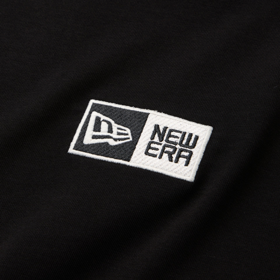 半袖 オーバーサイズド コットン Tシャツ Box Logo Embroidery ブラック | NEW ERA ニューエラ公式オンラインストア