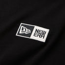 半袖 オーバーサイズド コットン Tシャツ Box Logo Embroidery ブラック | NEW ERA ニューエラ公式オンラインストア