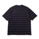 半袖 オーバーサイズド コットン Tシャツ ボーダー ニューヨーク･ヤンキース ネイビー | NEW ERA ニューエラ公式オンラインストア