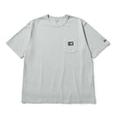 半袖 ガーメントダイ コットン Tシャツ Box Logo Woven Patch グレー | NEW ERA ニューエラ公式オンラインストア