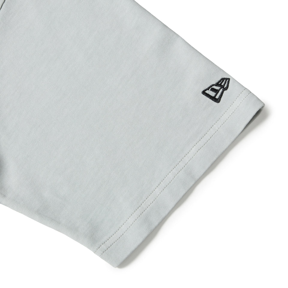 半袖 ガーメントダイ コットン Tシャツ Box Logo Woven Patch グレー | NEW ERA ニューエラ公式オンラインストア