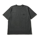 半袖 ガーメントダイ コットン Tシャツ Box Logo Woven Patch チャコールグレー | NEW ERA ニューエラ公式オンラインストア