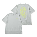 半袖 ガーメントダイ コットン Tシャツ Tagging グレー