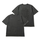 半袖 ガーメントダイ コットン Tシャツ Tagging チャコールグレー