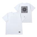 半袖 コットン Tシャツ Paisley ホワイト