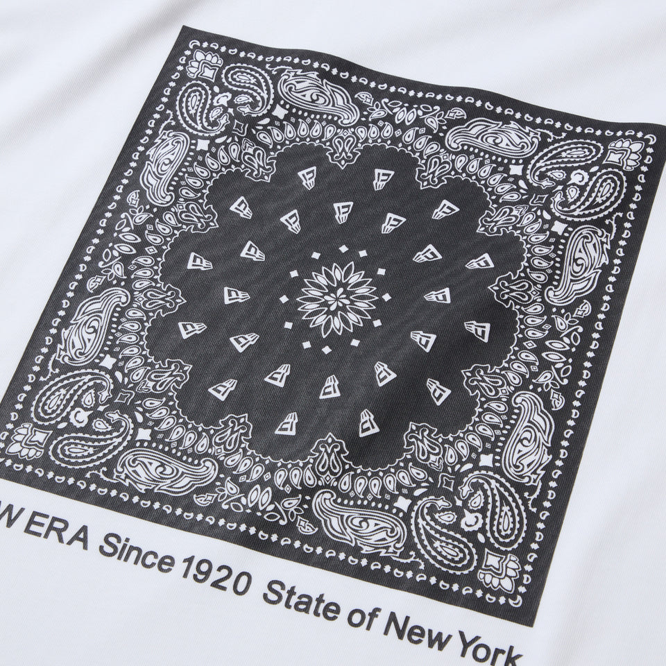 半袖 コットン Tシャツ Paisley ホワイト | NEW ERA ニューエラ公式オンラインストア
