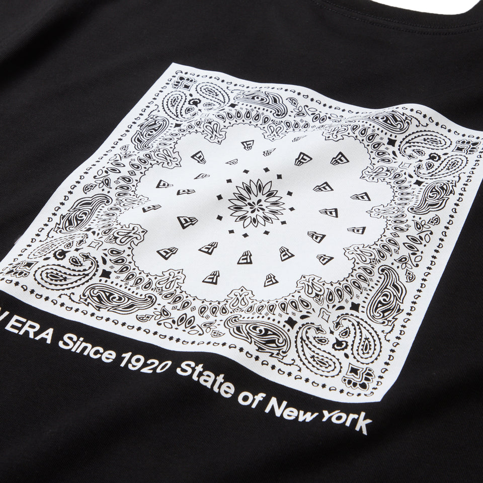 半袖 コットン Tシャツ Paisley ブラック | NEW ERA ニューエラ公式オンラインストア